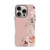 iPhone 16 Pro half bloom phone case in pink