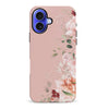 iPhone 16 Plus half bloom phone case in pink