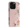 iPhone 16 Pro Max half bloom phone case in pink