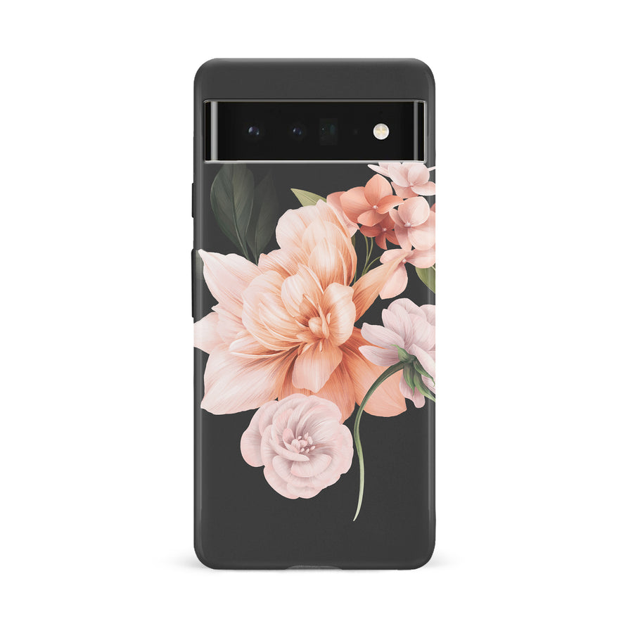 Google Pixel 6A full bloom phone case in green