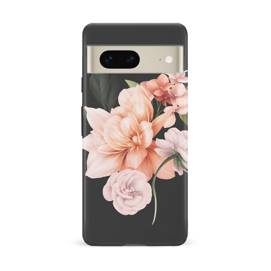 Google Pixel 7 full bloom phone case in green
