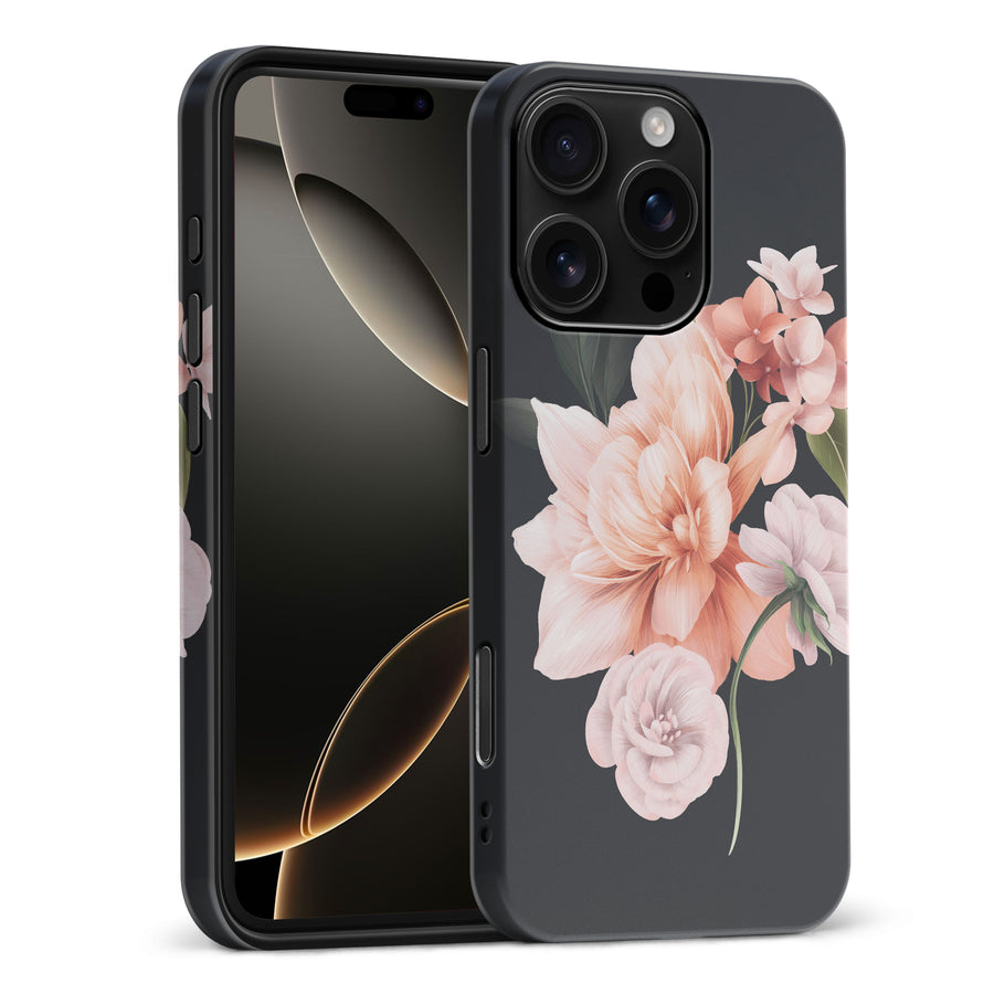 iPhone 16 Pro Max full bloom phone case in black