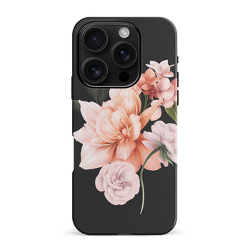 iPhone 16 Pro Max full bloom phone case in black