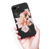 Full Bloom Floral Phone Case - Black