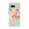 Google Pixel 7 full bloom phone case in green