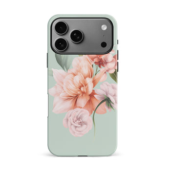 iPhone 17 Pro Max Full Bloom Floral Phone Case Green