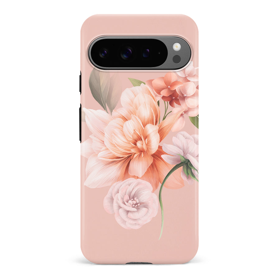 Google Pixel 9 Pro full bloom phone case in pink