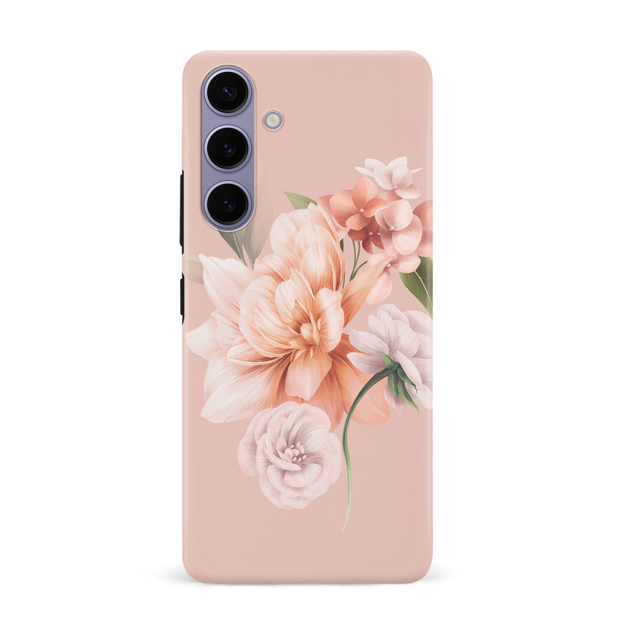 Samsung S24 Plus Full Bloom Phone Floral Case - Pink