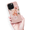 iPhone 16 Pro Max full bloom phone case in pink