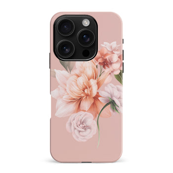 iPhone 16 Pro Max full bloom phone case in pink