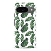 Google Pixel 9 Banana Leaves Floral Phone Case in White