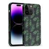 iPhone 15 Pro Max Banana Leaves Floral Phone Case in Black