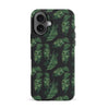 iPhone 16 Banana Leaves Floral Phone Case in Black