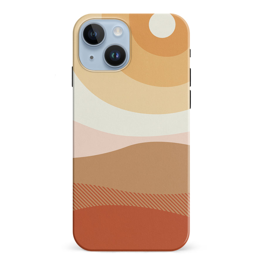 iPhone 15 Terracotta Dunes Phone Case