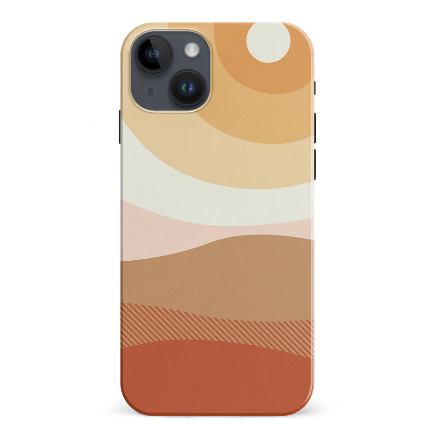 iPhone 15 Plus Terracotta Dunes Phone Case