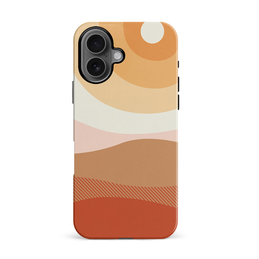 iPhone 16 Terracotta Dunes Phone Case