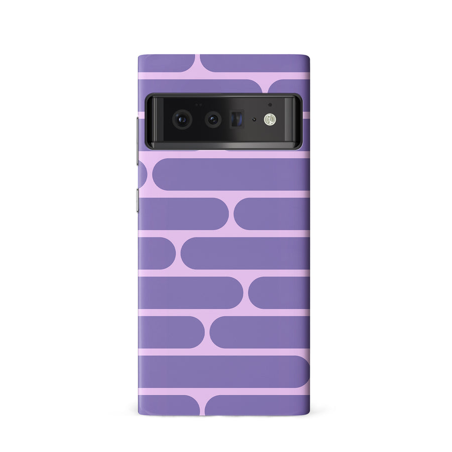 Google Pixel 6 Capsules Phone Case in Purple