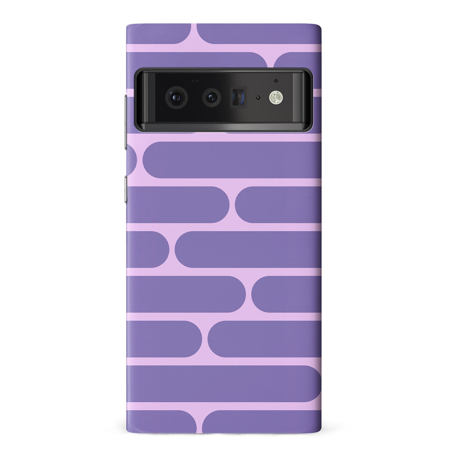 Google Pixel 6 Pro Capsules Phone Case in Purple