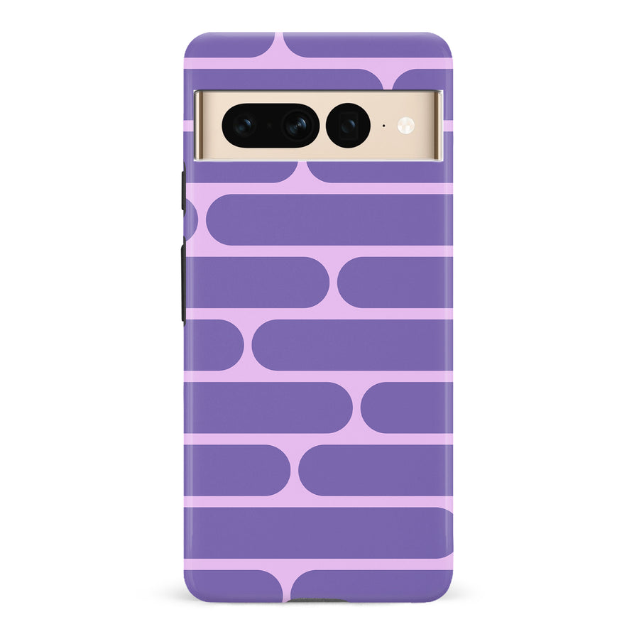Google Pixel 7 Pro Capsules Phone Case in Purple