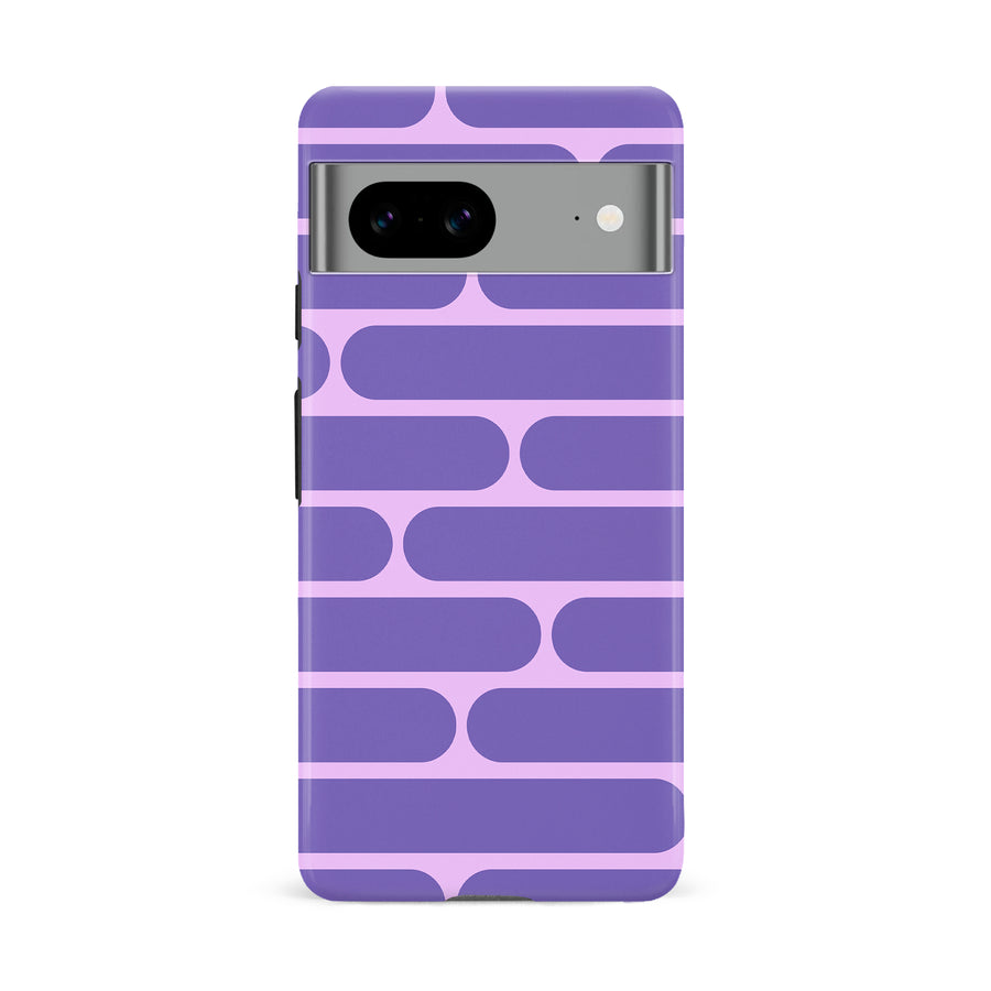 Google Pixel 8A Capsules Phone Case in Purple