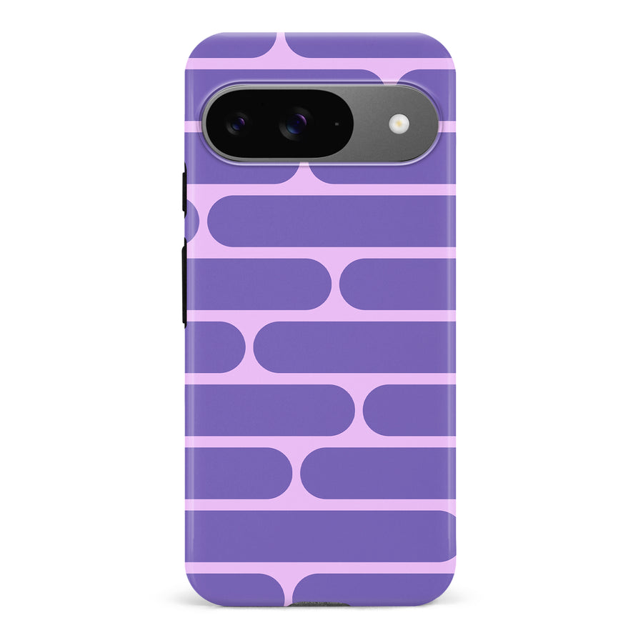 Google Pixel 8 Capsules Phone Case in Purple