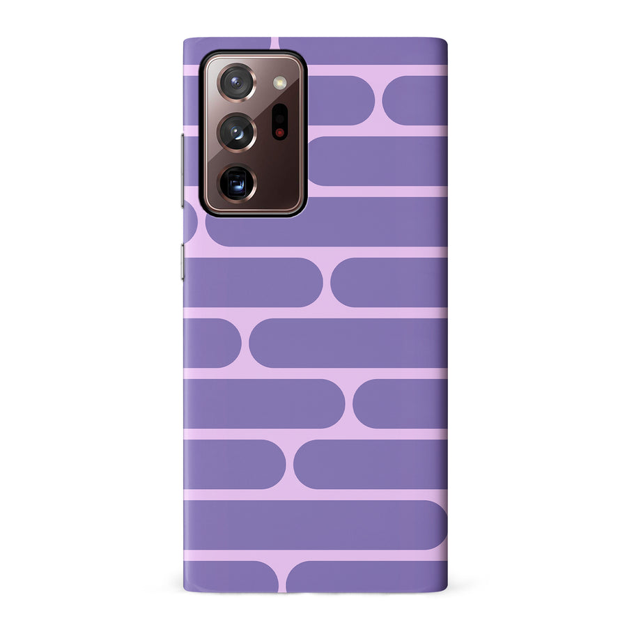 Samsung Galaxy Note 20 Ultra Capsules Phone Case in Purple