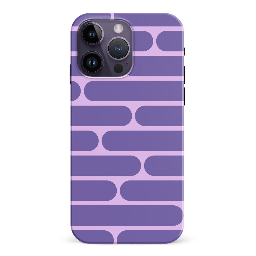 iPhone 15 Pro Capsules Phone Case in Purple