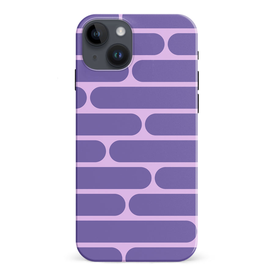iPhone 15 Plus Capsules Phone Case in Purple