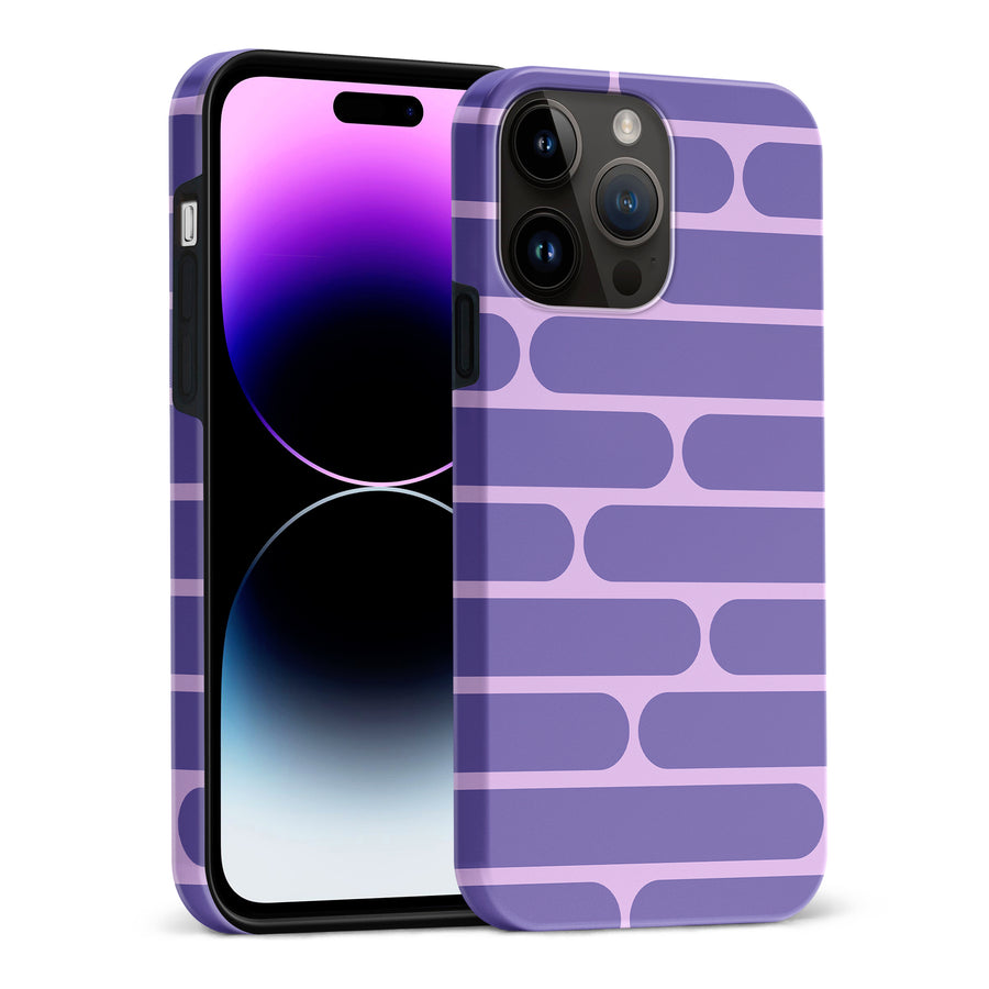 iPhone 15 Pro Max Capsules Phone Case in Purple