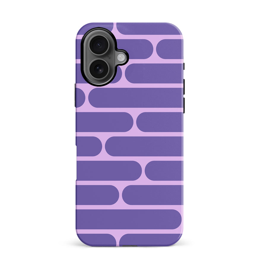 iPhone 16 Capsules Phone Case in Purple