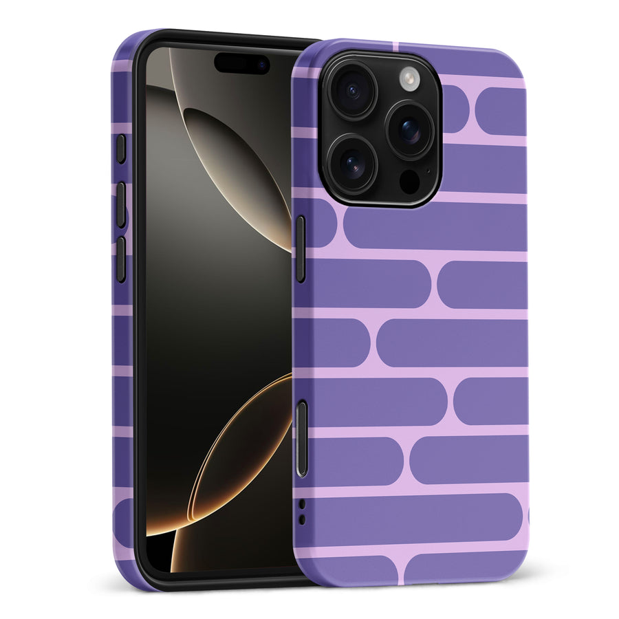 iPhone 16 Pro Max Capsules Phone Case in Purple