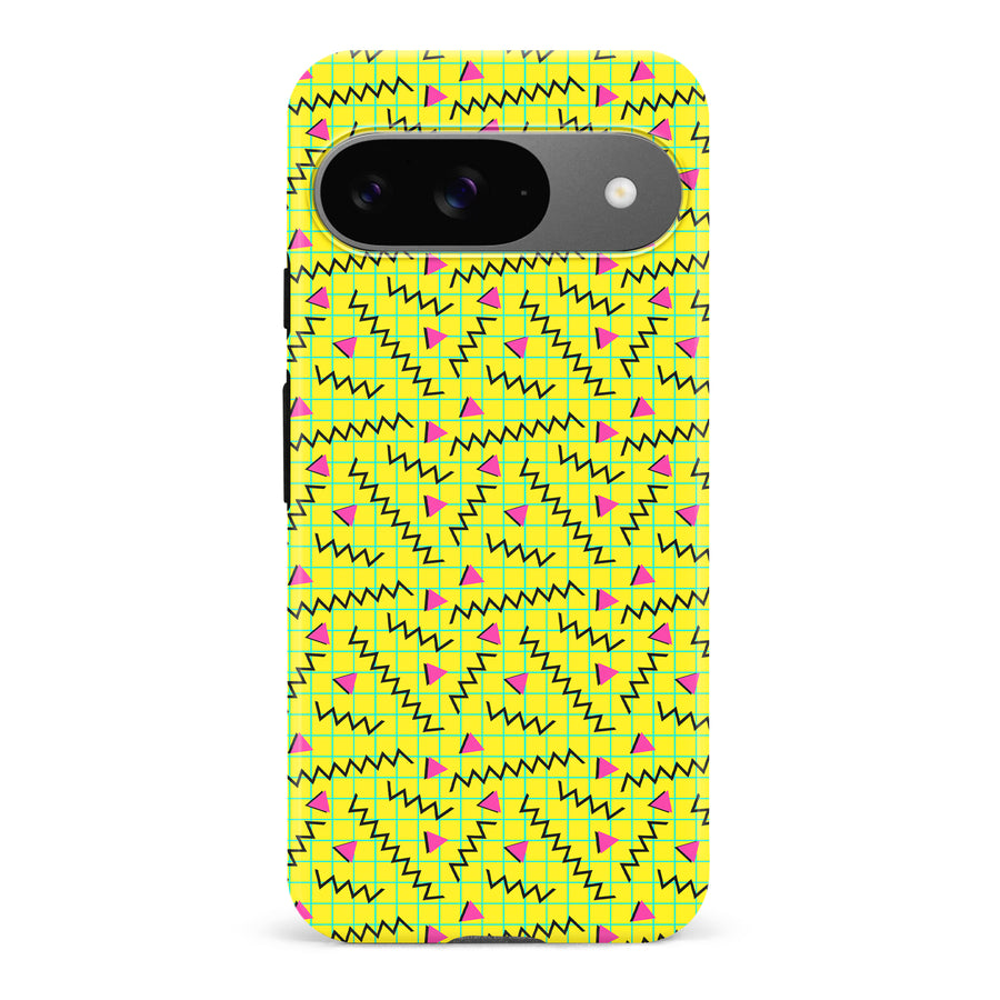 Google Pixel 9 Graph Paper Phone Case in Yellow