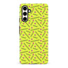 Samsung Galaxy S23 FE Retro Graph Paper Phone Case in Yellow