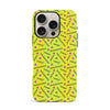 Retro Graph Paper Phone Case - Yellow