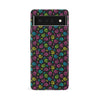 Google Pixel 6A 90's Dance Party Phone Case in Black