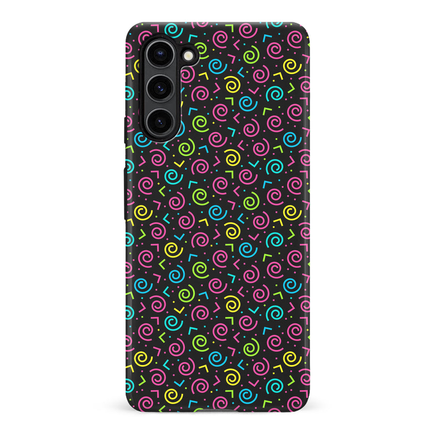 Samsung Galaxy S23 Plus 90's Dance Party Phone Case in Black
