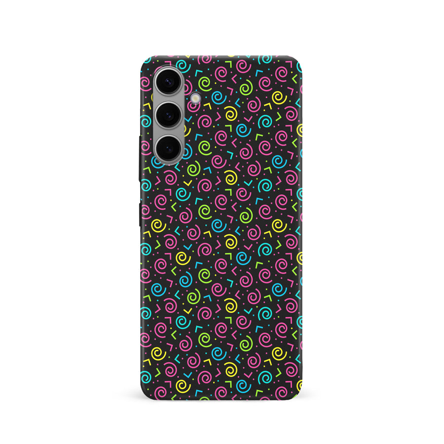 Samsung Galaxy S24 90's Dance Party Phone Case in Black
