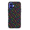 iPhone 16 Plus 90's Dance Party Phone Case in Black