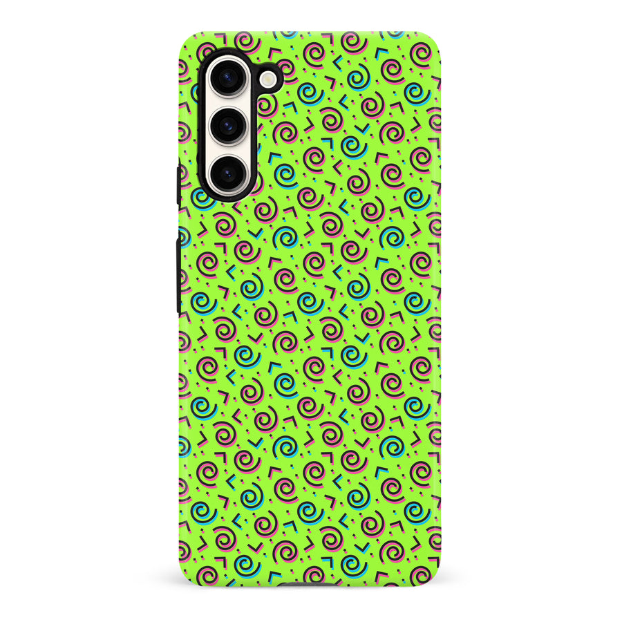 Samsung S23 90's Dance Party Phone Case - Green
