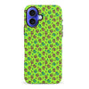 iPhone 16 Plus 90's Dance Party Phone Case in Green