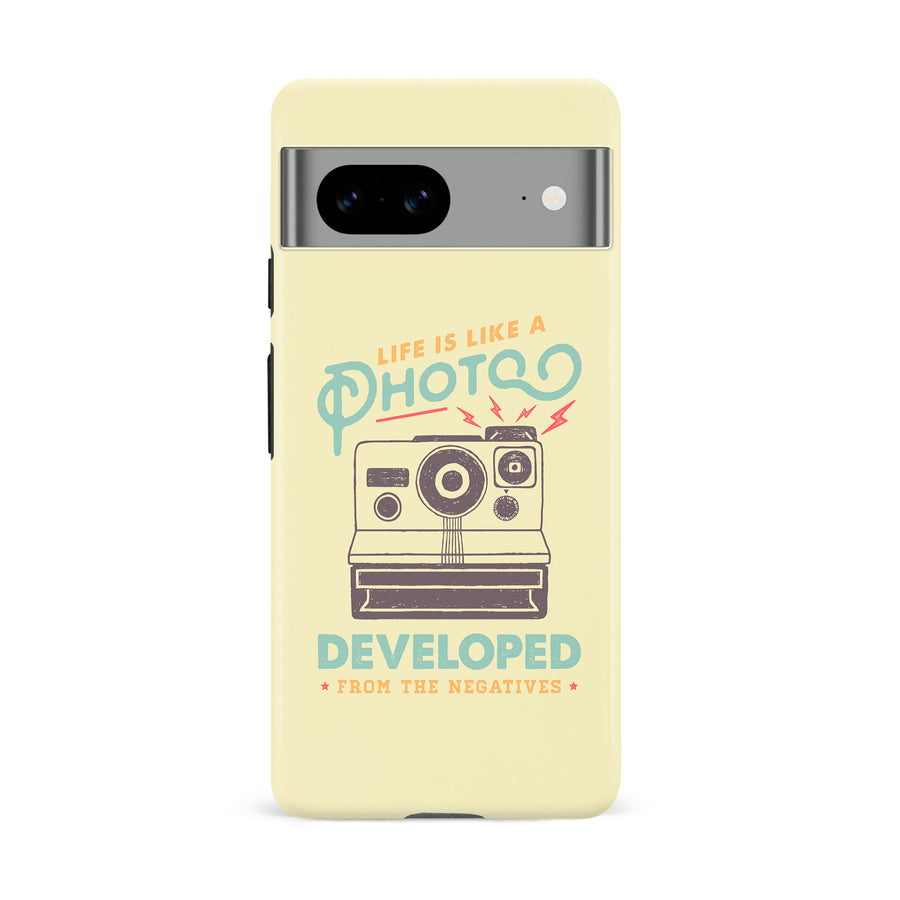 Google Pixel 8A Life is Like a Photo Phone Case