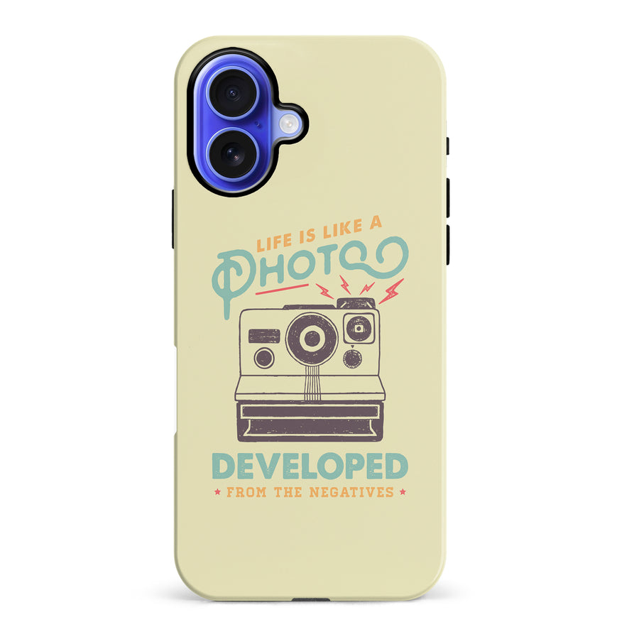 iPhone 16 Plus Life is Like a Photo Phone Case