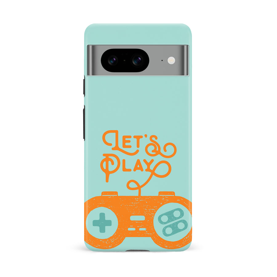 Google Pixel 8 Let's Play Phone Case in Green