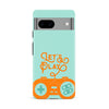 Google Pixel 8A Let's Play Phone Case in Green