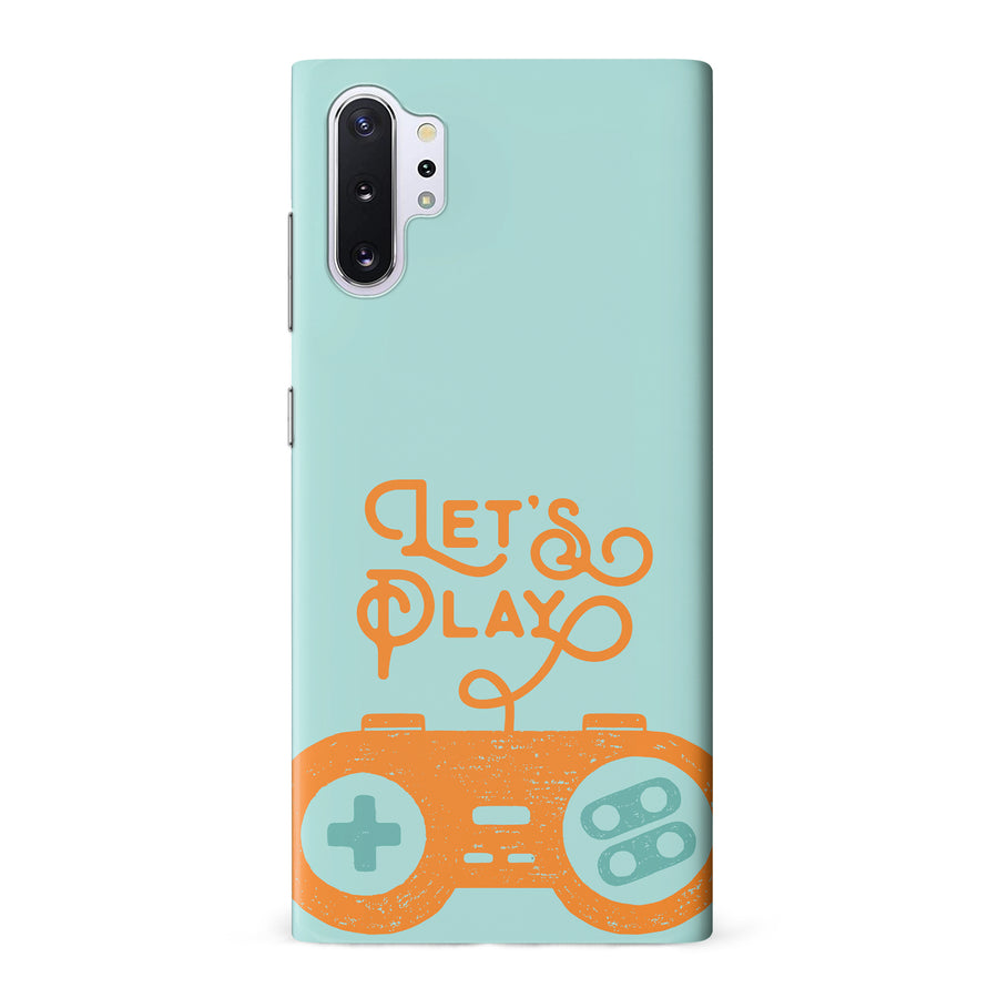 Samsung Galaxy Note 10 Pro Let's Play Phone Case in Green