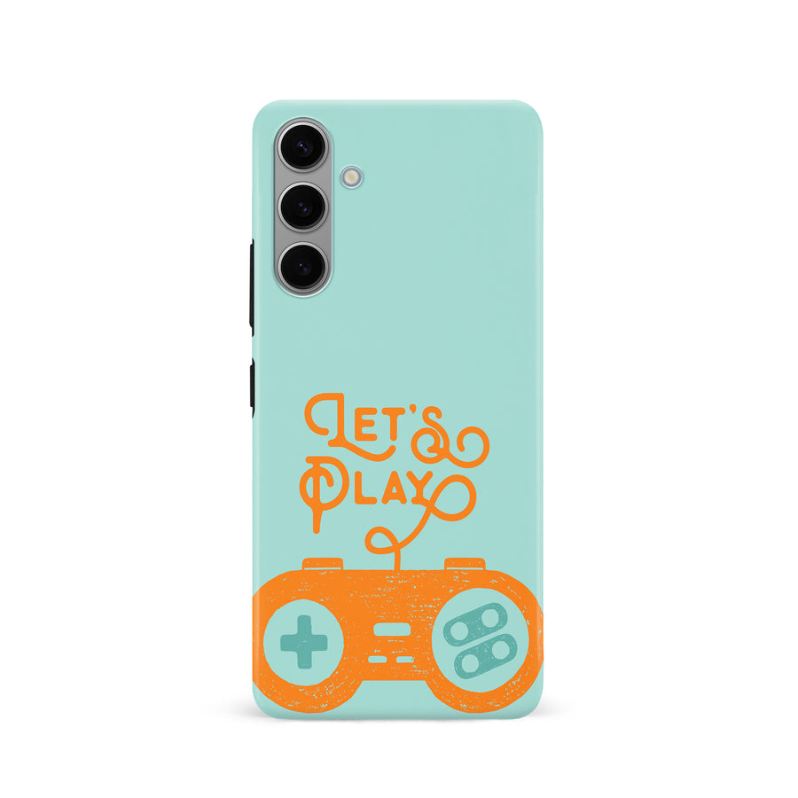 Samsung Galaxy S24 Let's Play Phone Case - Green
