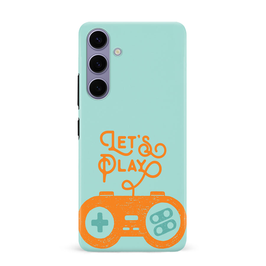 Samsung Galaxy S24 Plus Let's Play Phone Case - Green