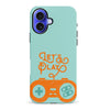 iPhone 16 Plus Let's Play Phone Case in Green