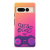Google Pixel 7 Pro Let's Play Phone Case in Magenta