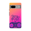 Google Pixel 8A Let's Play Phone Case in Magenta